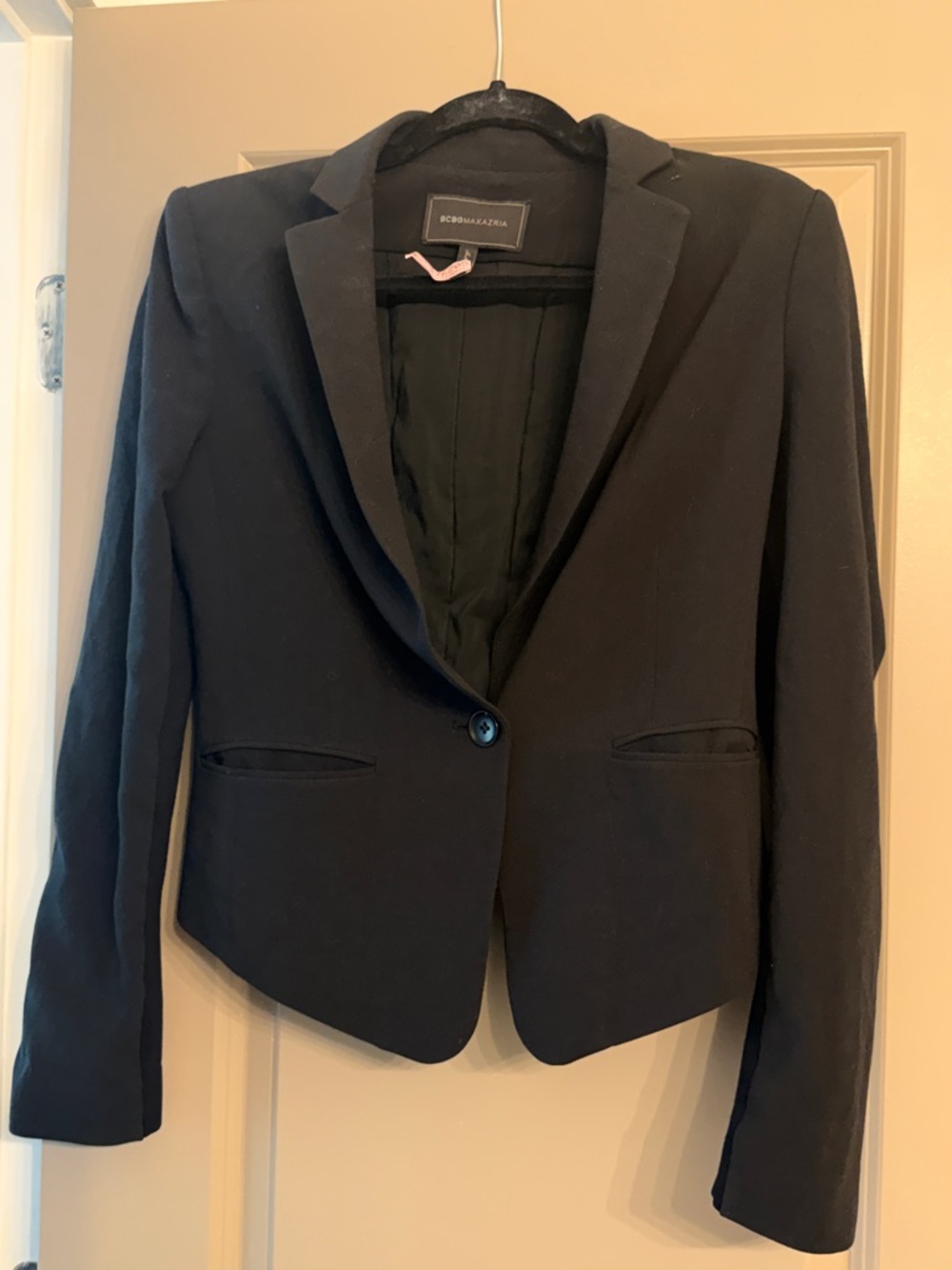 BCBGMAXAZRIA Black Blazer
